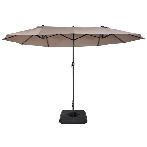 outsunny 4.6m garden parasol.